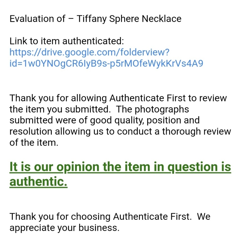 Tiffany Necklace - Picture 4 of 4